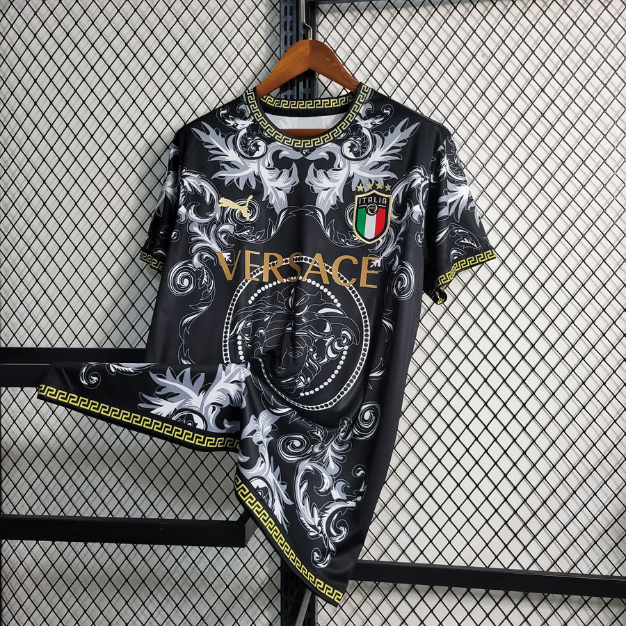ITALY 2023 'CONCEPT' VERSACE (BLACK) HOME SHIRT