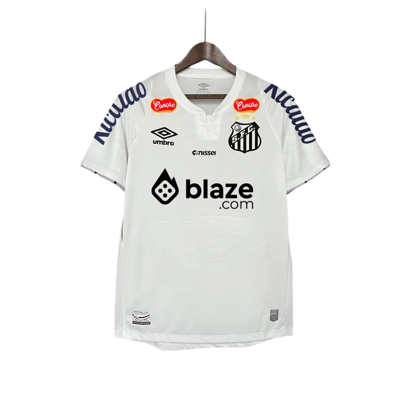 2024/2025 Neymar Santos Jersey Home Kit - Fan Version