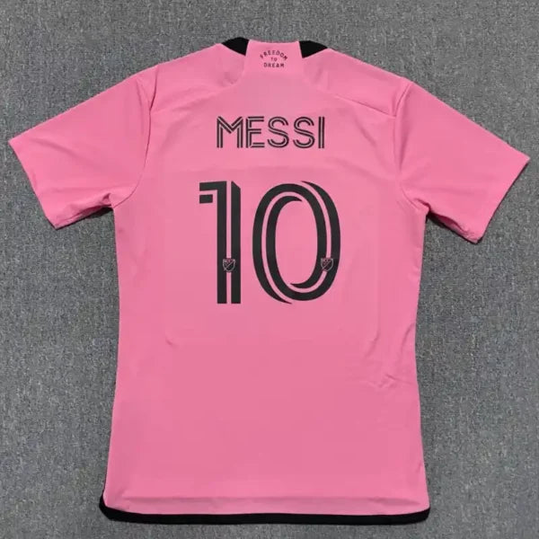 Inter Miami Messi Pink Soccer Jersey Home 24/25
