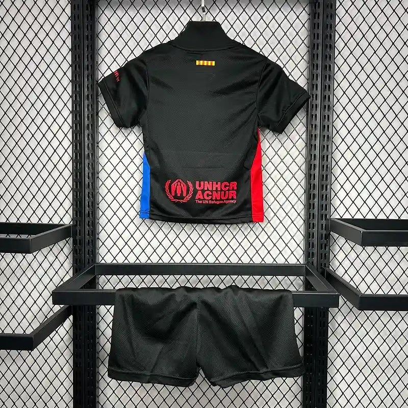 Barcelona Away 24/25 Kids Home Kit Set