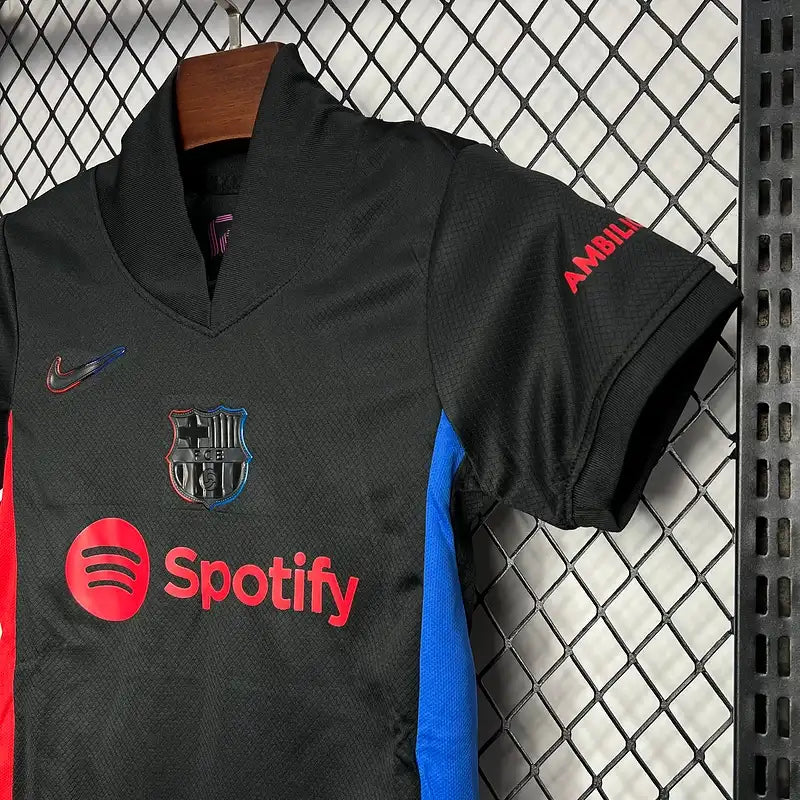 Barcelona Away 24/25 Kids Home Kit Set