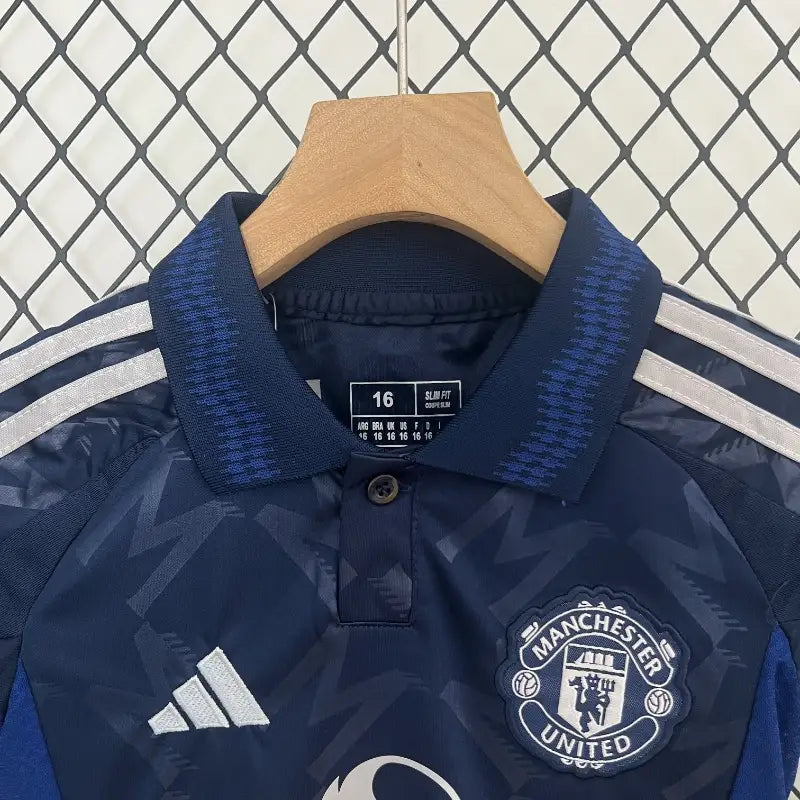 Manchester United 24/25 Kids Away Kit Set