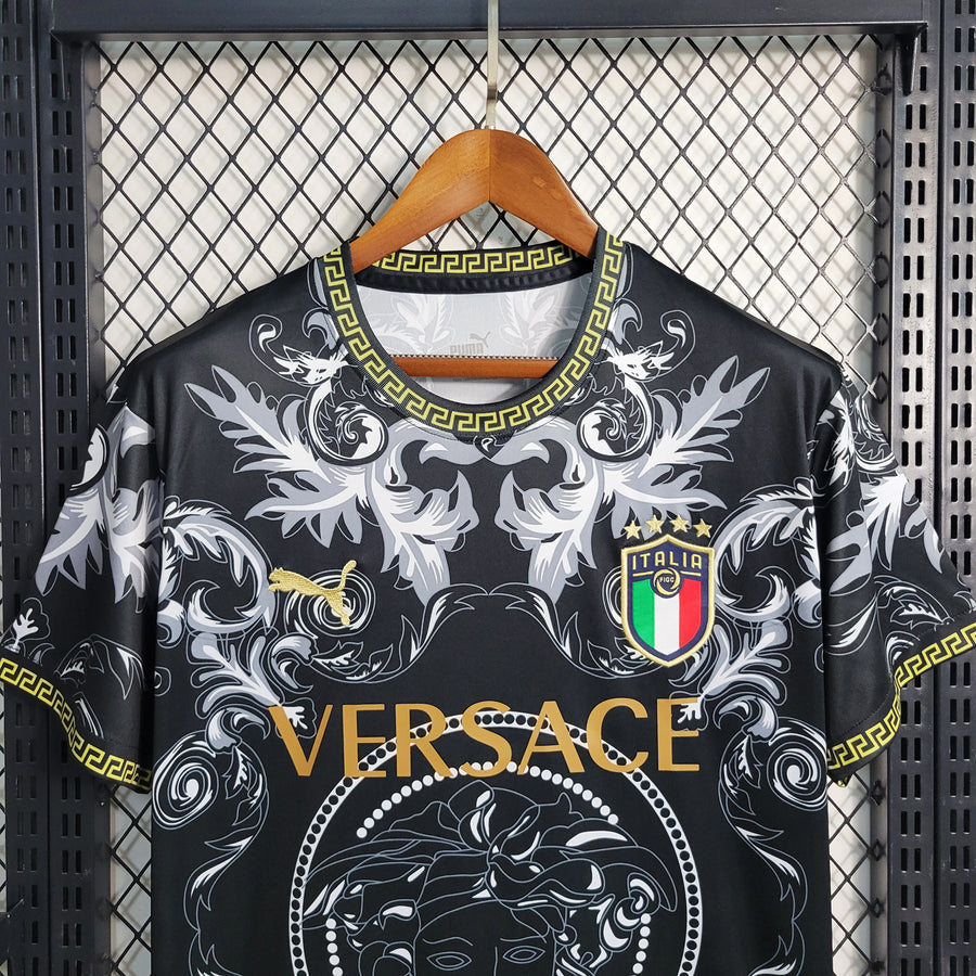ITALY 2023 'CONCEPT' VERSACE (BLACK) HOME SHIRT