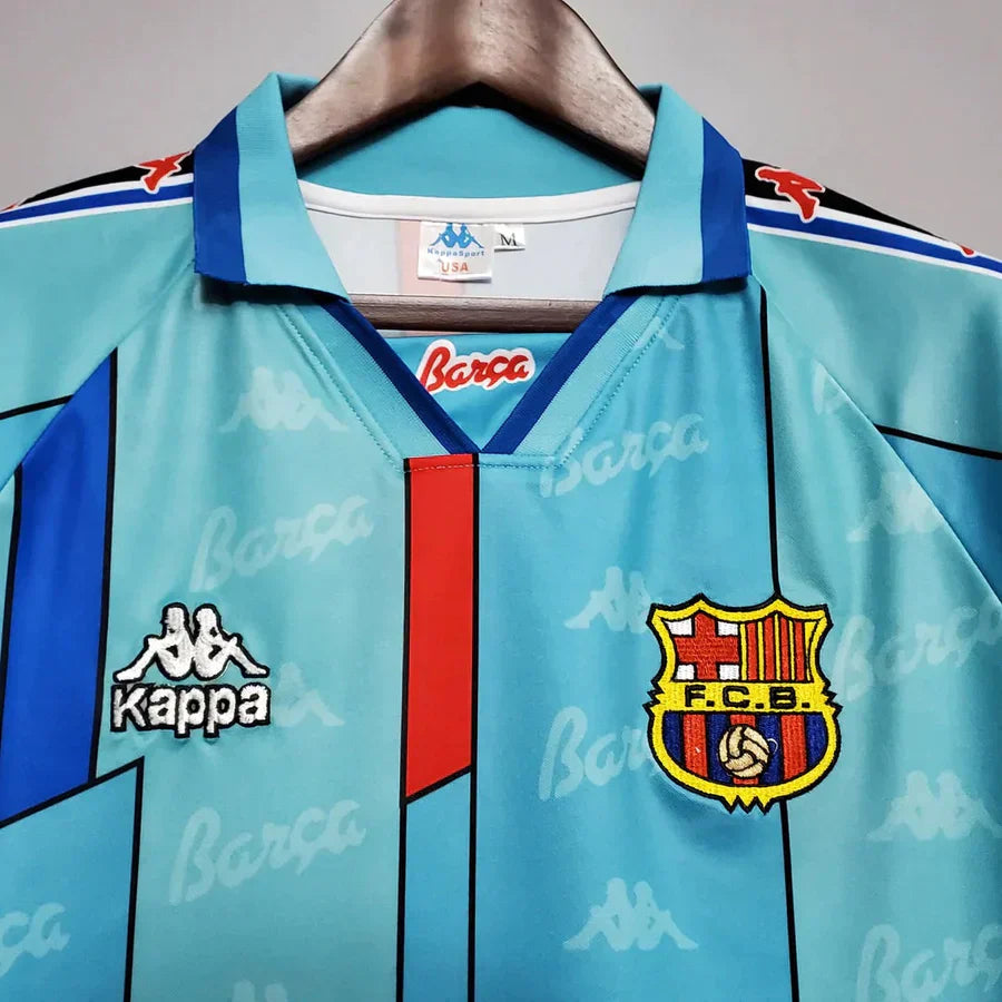 BARCELONA 1995-97 AWAY - RETRO FOOTBALL SHIRT - RONALDO 9