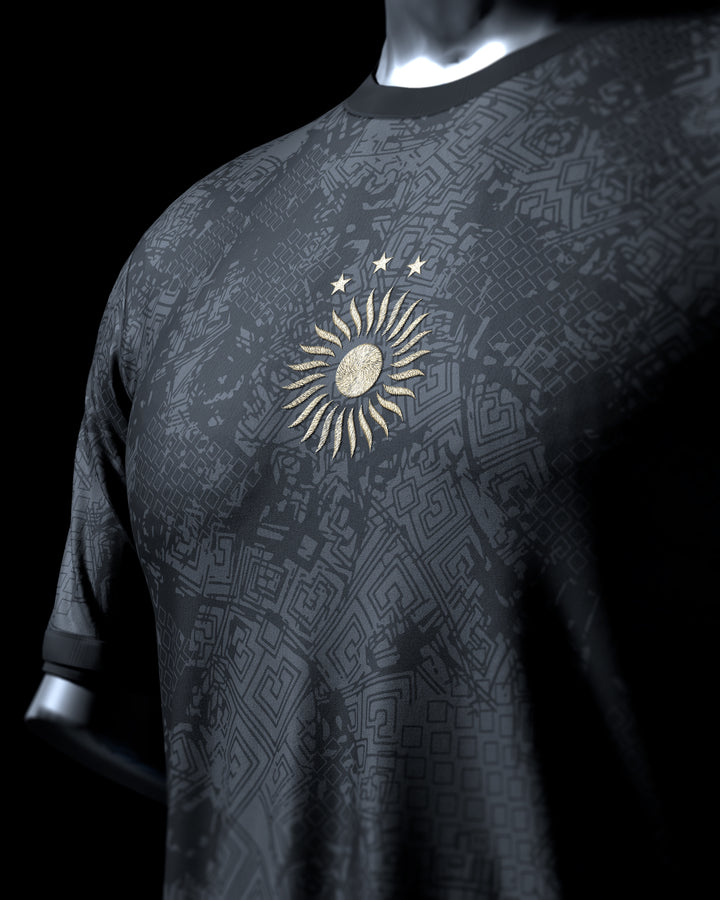 La Pulga Lionel Messi 10 Black Football Shirt - 2023/2024