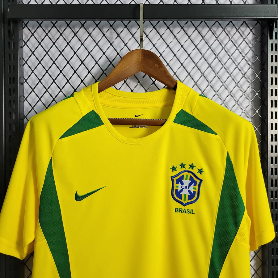 BRAZIL 2002 HOME SHIRT