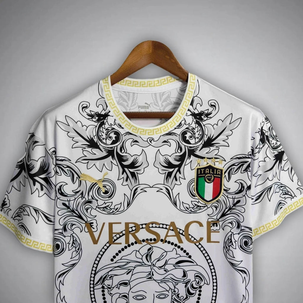 ITALY 'CONCEPT' VERSACE (WHITE) HOME SHIRT